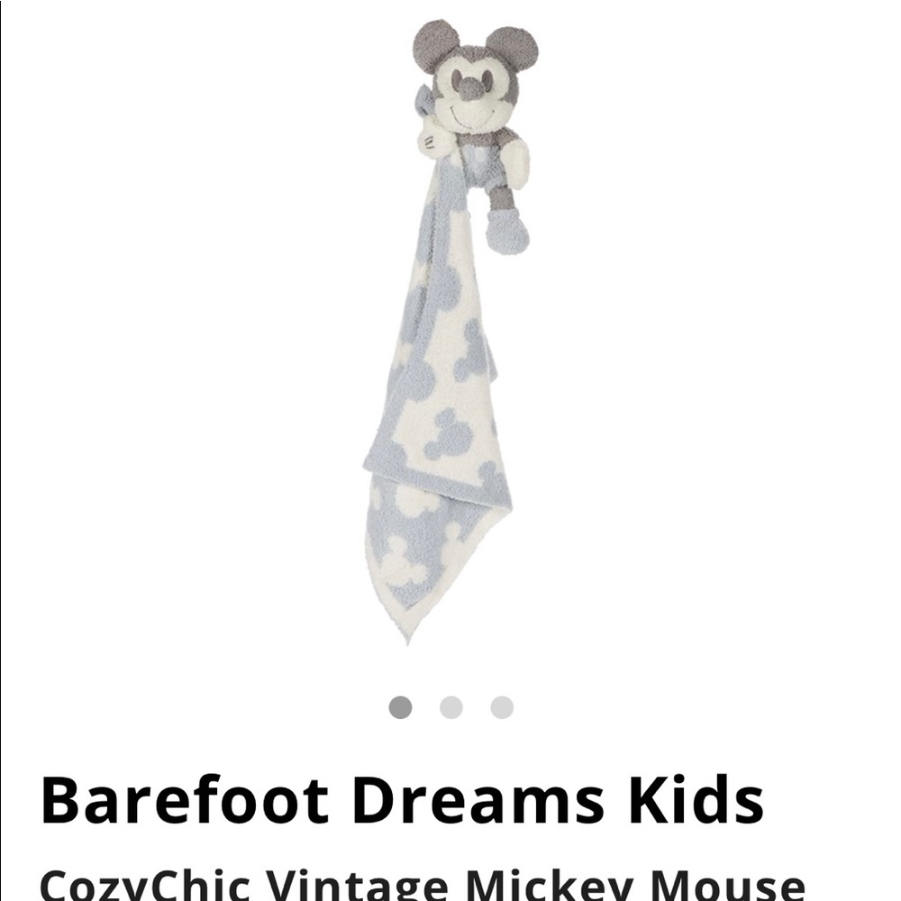 Barefoot Dreams Mickey Buddie Blanket
